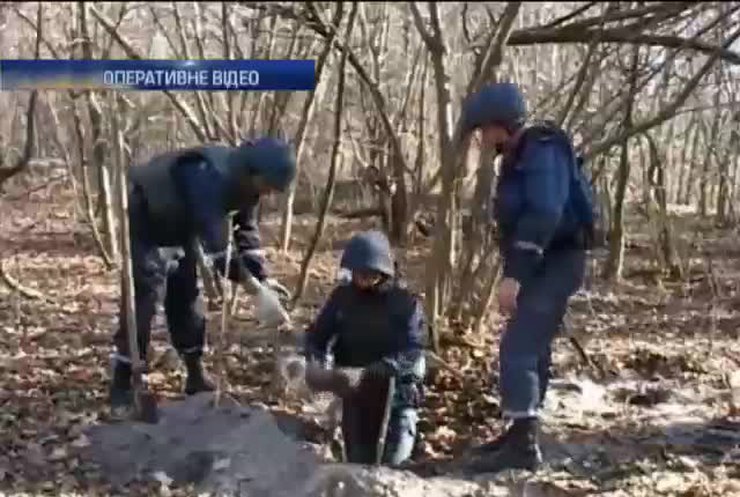 На Рівненщині поблизу Тунелю кохання знайшли снаряди часів Другої світової