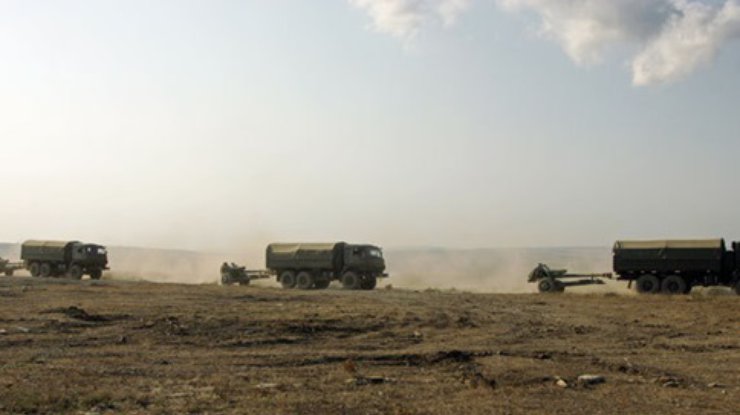 Российская военная техника уже доехала до Донецка (фото)