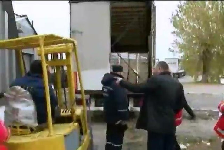 Фермери з Сумщини передали в зону АТО 13 тонн харчів