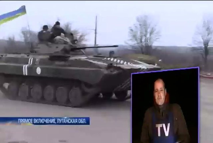 В Станице Луганской террористы воюют военными России