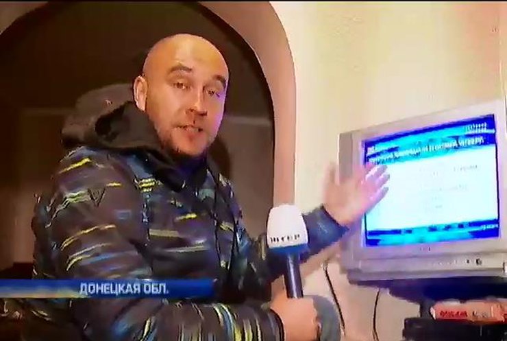 Телевидение террористов круглосуточно промывает мозги Донбассу