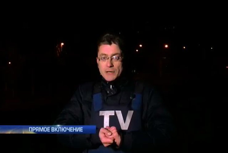 Террористы обстреляли маршрутку на трассе Горловка-Донецк