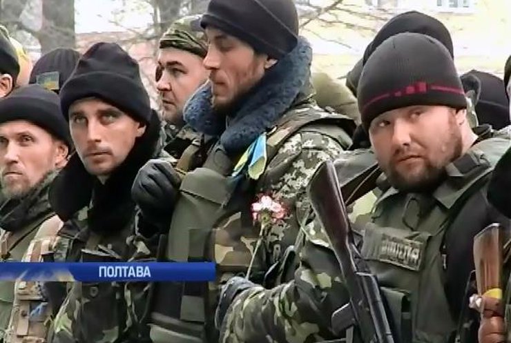 З Донбасу додому повернулись бійці "Полтави"