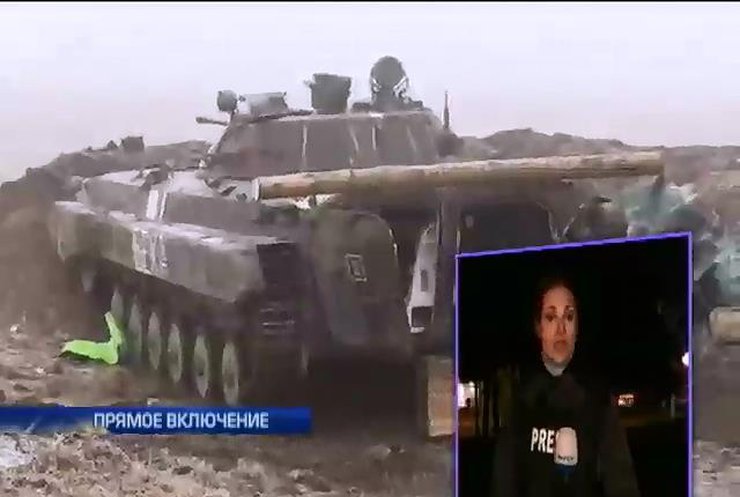 В Донецкой области жители сдают позиции военных