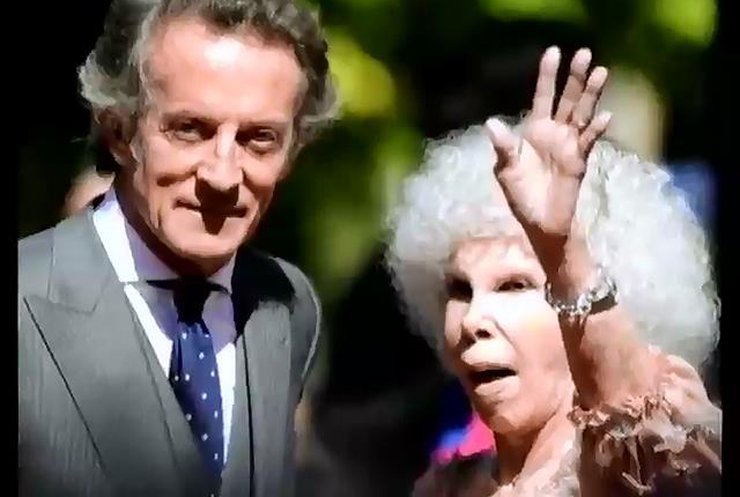 Герцогиня Альба поражала Испанию скандальными свадьбами (видео)