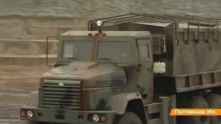 КрАЗ показал бронированный грузовик "Раптор" для армии