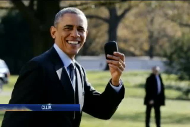 Обама забув телефон у Білому Домі