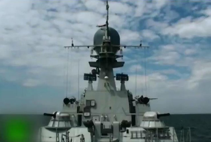 Військові кораблі Росії увійшли до Ла-Маншу