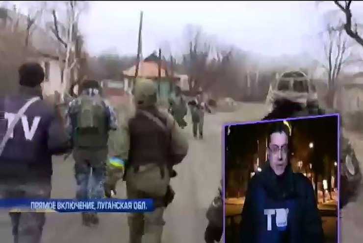 Террористы атаковали поселок Крымское