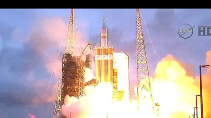 США запустил космический корабль "Орион" (видео, фото)