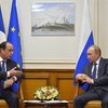 Путин не поднимал тему "Мистралей" на встрече с Олландом