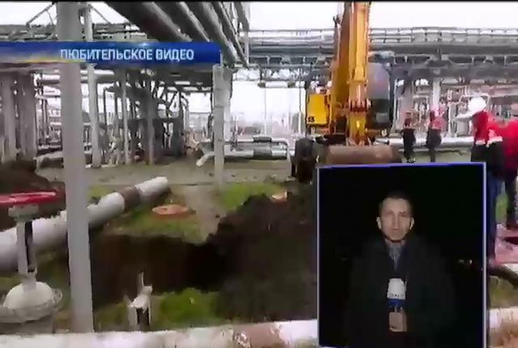 На Одесском НПЗ образовался пруд из нефтепродуктов