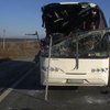 На Полтавщині перекинувся автобус із 50 пасажирами