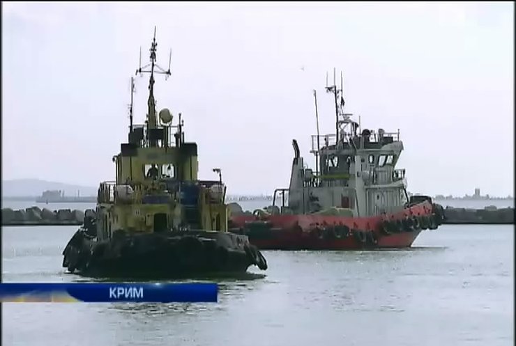 У Криму вантажообіг портів скоротився на третину