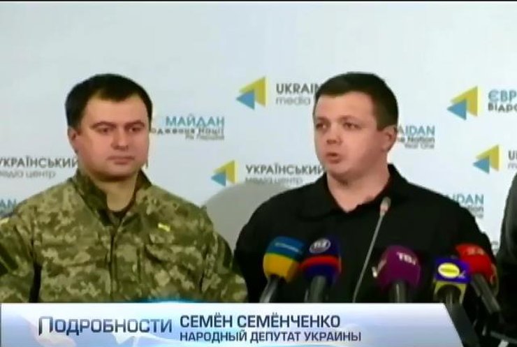 Семенченко не видит гуманитарной катастрофы в Донецке