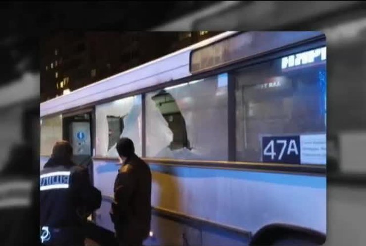 У Львові стріляли автобус з пасажирами