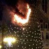 В Грузии сгорела одна из главных новогодних елок (фото)