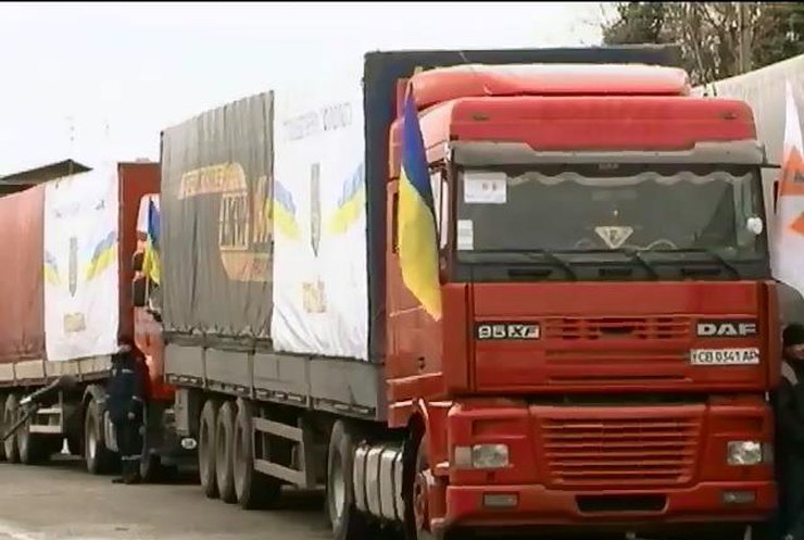 В Сєверодонецьк прибуло 120 тонн гуманітарки