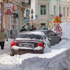 В Украину идут сильные снегопады и ветра