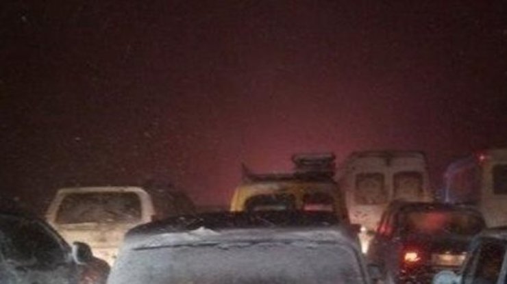На Николаевщине более 800 авто застряли в снежном плену