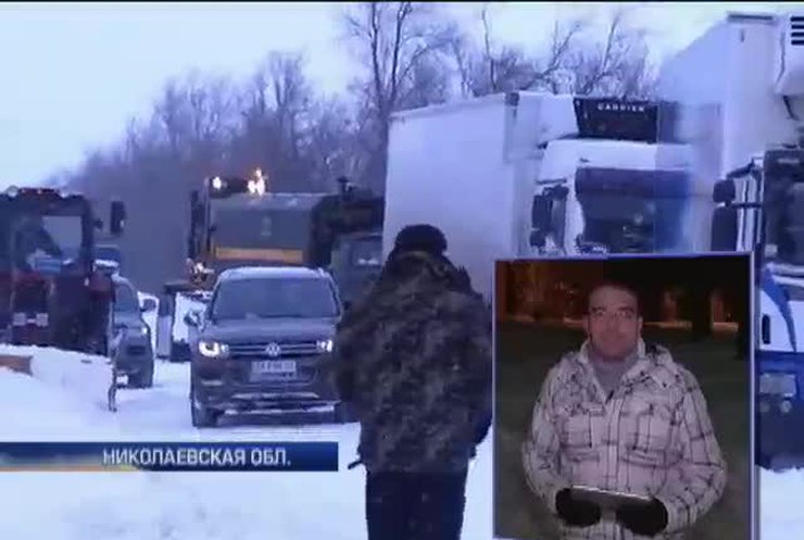 Из-за снегопадов в Николаеве таксисты подняли цены в 5 раз