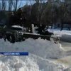 Одесса и Николаев тонут в снегу метровой высоты
