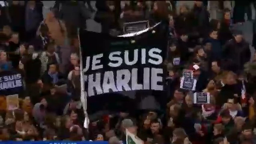 Украинцы поддержали демонстрацию против терроризма в Париже