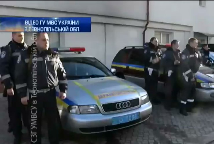 15 працівників ДАІ з Тернополя відправили на Донбас