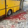 Автобус под Волновахой накрыл шар огня (видео)