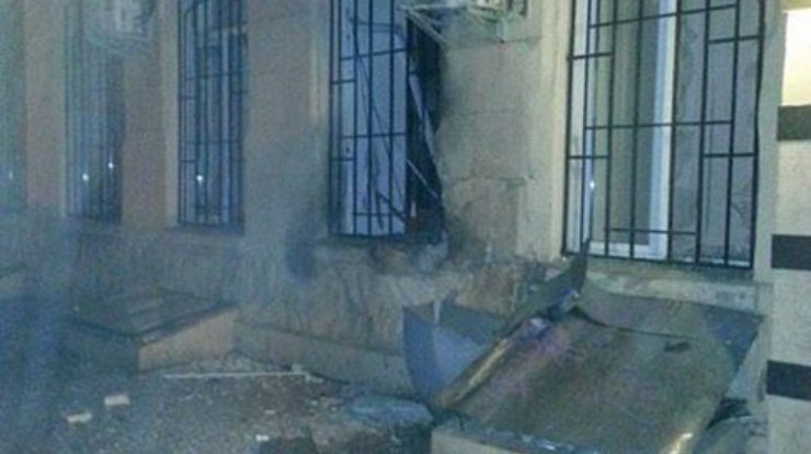 В Одессе взорвали отделение банка (фото)