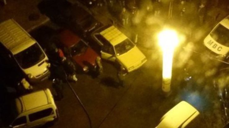 В Киеве на Троещине прогремел взрыв