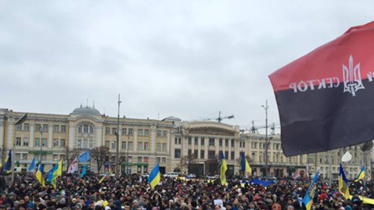 На Марш мира в Харькове вышло 2 тысячи человек (фото)