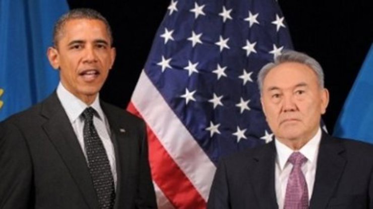Назарбаев потребовал вмешательства Обамы в ситуацию на Донбассе
