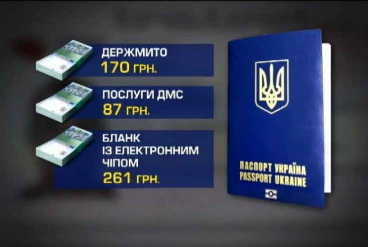 Біометричний паспорт коштуватиме не більше 300 гривень