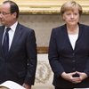 Меркель и Олланд  потребовали прекратить насилие на Донбассе