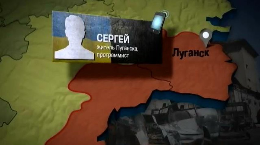 Из Станицы Луганской вывозят раненных и убитых террористов