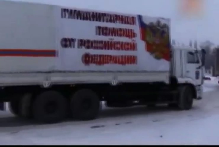 "Гумконвой" з Росії нараховує 170 вантажівок