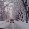 В Киеве 10-ти бальные пробки и массовые аварии из-за снега