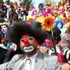 Клоуны в Мехико. Фоторепортаж