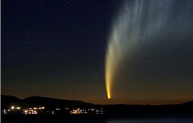Та же комета в другой части света