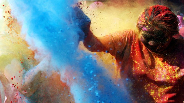 Индия: Цветной Фестиваль
