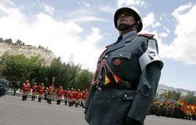 И армия в Боливии красивая