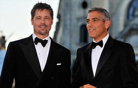 Брэд Питт и Джордж Клуни