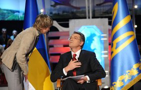 Виктор Ющенко и Анна Безлюдная