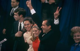 1968 год. Первые минуты после избрания Ричарда Никсона