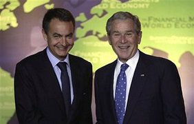 Премьер Испании и Джордж Буш