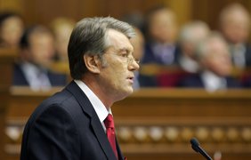 Виктор Ющенко в Раде