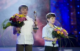 Лауреаты в номинации "Личное достижение" пианисты Андрей и Богдан Топоревские