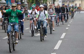 Тысячи велосипедистов собрались в центре столицы