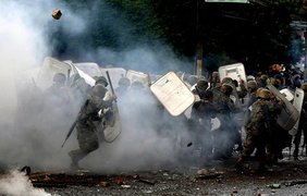 Массовые беспорядки в Гондурасе
